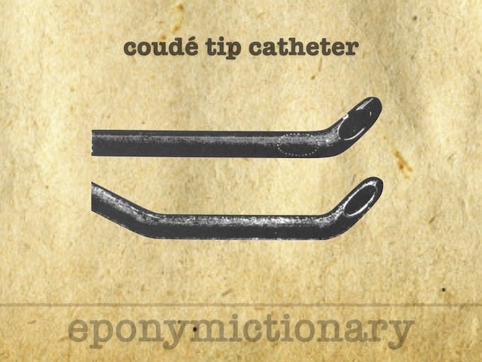 coudé catheter 340